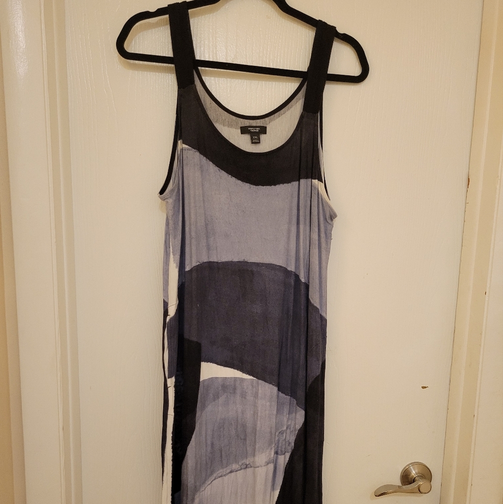 Stylish Black and Gray Women's Dress